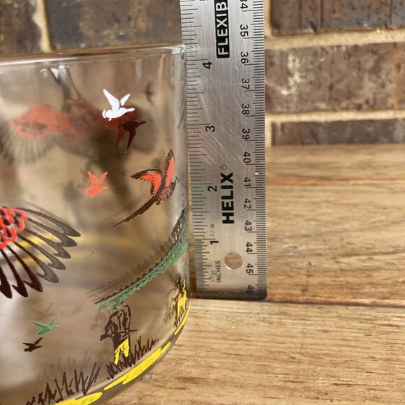 MCM Pheasant Hunter Ice Bucket, Red Green Gold Sportsman Hazel Atlas NO COVER - Picture 6 of 7